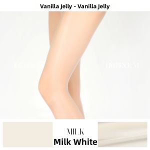 LimerenceM | Vanilla Jelly Aurore Glossy Mesh Seamless Thin Seductive Undergarment Stockings