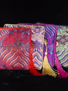 Overseas for Foreigners Gift Chinese Style Embroidery Silk Coin Purse Brocade Coin Purse National Characteristic Gift