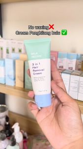Resep 3-in-1 Susu Krim Penghilang Bulu Pencerah Kulit dengan Niacinamide