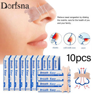 Dorisna Anti-snoring Strips Easier to Breathe Right Best Way to Stop Snoring Nasal Strips for Better Breath