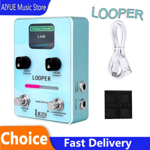 IRIN | Guitar Single Effect Pedal Phrase Loop 16 Bit 44.1kHz Loop Total Recording 160 Min 40 Loop Storage Locations High-qualitys