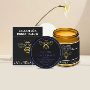 Kem Dưỡng Da Mặt Và Toàn Thân Từ Mỡ Bò Ăn Cỏ Mật Ong Dạng Kem Đánh Bông Không Nhờn Thấm Nhanh Dưỡng Da Dành Cho Cả Nam Và Nữ