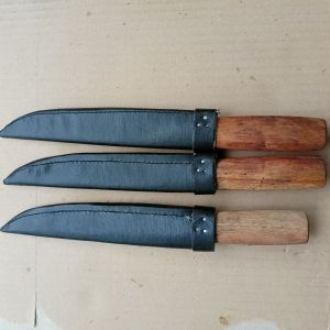 Pisau Dapur Baja HSS Super Pisau Daging Baja Satu Set Asahan Kristal Laker