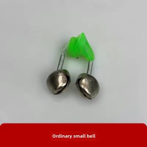 Sea Fishing Rod Fishing High Sensitivity Bell Alarm Anti-Dumping Anti-Drop Spiral Pure Copper Bell Sea Fishing Rod Accessories Night Light