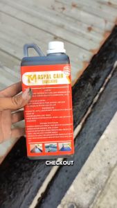 ASPAL CAIR 1KG WATERPROOFING  PELAPIS DAK BETON TAHAN TERHADAP CUACA EXTREAM