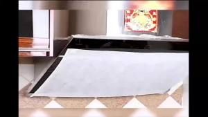 12pc/24pc Disposable Hood Oil Filter Paper Non-woven Cooker Hood Extractor Fan Filter Kitchen Hood Grease Anti Oil Cotton