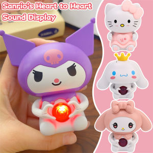 Sanrio การพูดคุยสารภาพตุ๊กตา Kuromi สามารถพูดได้ว่าฉันรักคุณวันวาเลนไทน์คำสารภาพของขวัญสำหรับแฟนสาวเครื่องประดับพูดคุยเรืองแสง