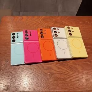 Magnetic Charging Support Phone Case Ultra Thin Drop Protection