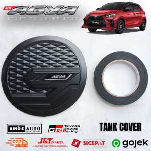 Tank Cover Tutup Tangki Bensin Agya 2023 - 2024 Hitam Doff
