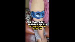 Alat Pijat Terapi Elektrik Leher Punggung Belakang Pinggang Kaki Mini Pad Listrik Refleksi Getar