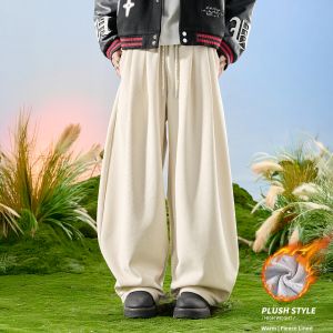 American Retro Corduroy Flare Fleece Sweatpants