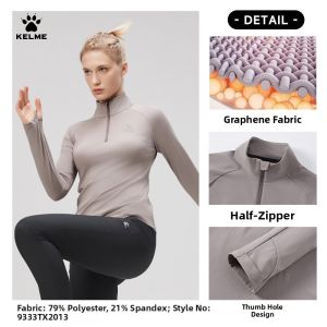 Kelme | Quick Dry Stretch Female Training Shirt for Yoga and Running
