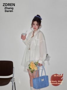 ZHANGDAREN | Bộ Đồ Hàn Quốc Dành Cho Người Mập Muốn Giảm Cân
