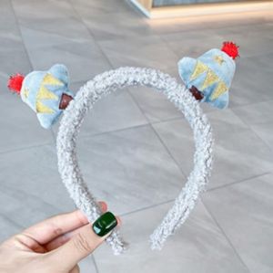 Mũ Lưỡi Trai Trang Trí Giáng Sinh Phụ Kiện Tiệc Sinh Nhật Cho Bé Gái Mũ Lưỡi Trai Bằng Vải Nhung Không Thể Tùy Chỉnh