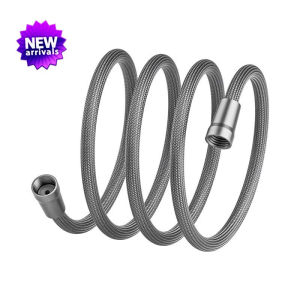 Flexible Bathroom Bath Shower Head 1.5m/ 2m Nylon Rope Shower Hose Bathroom Accessories Water Head Shower Head Pipe Tool