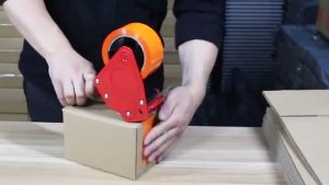 【Fast Delivery】Packaging Tape DispenserHandheld tape cutter with handle suitable for cardboard boxes