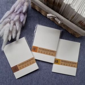 READY STOCK - 2x10 sheets A6 Baohong Cellulose Watercolor Paper - 230/300/350 GSM