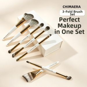 CHIMAERA | Non-makeup-trapping Flat Crescent Foundation Brush