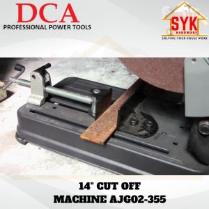 SYK DCA AJG02-355 Cut Off Saw Machine Electric Saw Wood Metal Aluminum Cutting Mesin Potong Kayu Besi