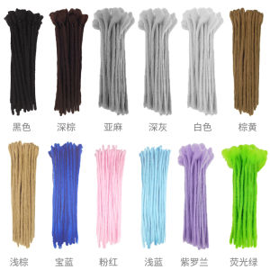 Handmade Dirty Dreads Wig Mens Hair Rope Creative Dirty Dreads Hairstyle Change Light Soft Short Performance American Style