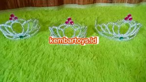 MHKT 1pcs Bando Mahkota Hias Anak Princess Cantik Imitasi Aksesoris Rambut Anak Perempuan
