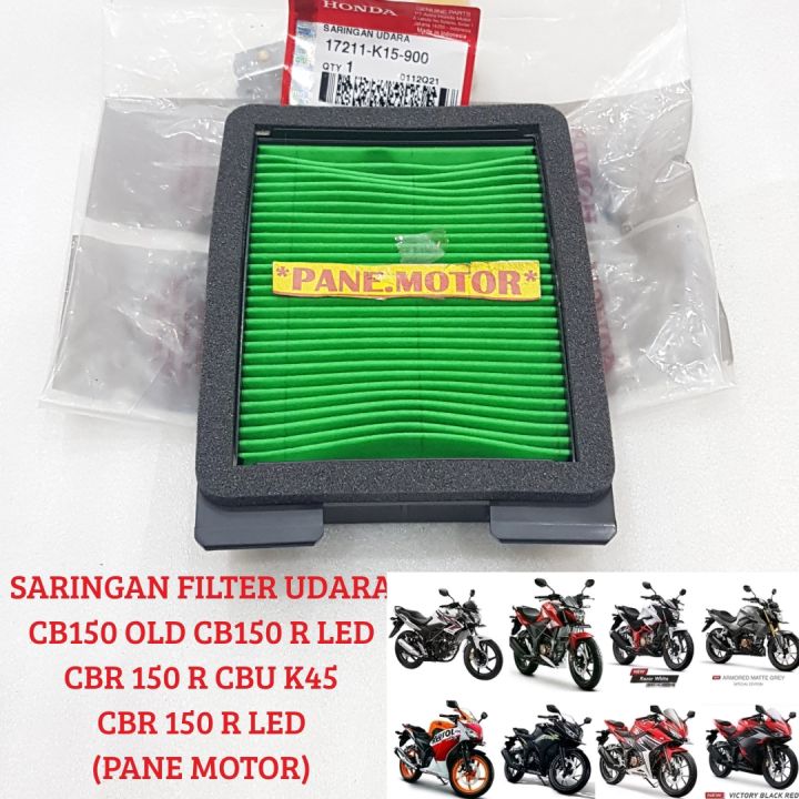 SARINGAN FILTER UDARA CB150 CBR 150 CB 150 R NEW CBR150 FEARING ORISINIL AHM 17211-K14-900