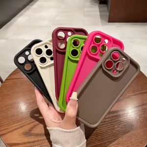 Luxury Matte Liquid Silicone Case: Protection & Style for Your Phone