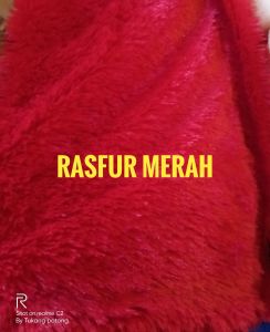 BEST SELLER ALAS FOTO BULU RASFUR KARINDO TEBAL(Bonus cover tisu)