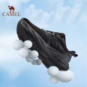 Camel Mens Breathable Mesh Running Shoes Shock Absorbing Jogging Shoes For Male