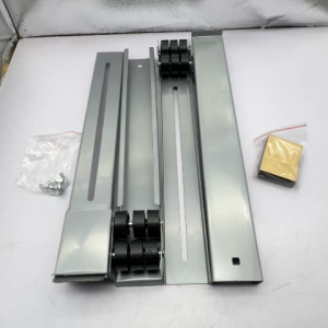 Cặp thanh trượt chuyển đồ 40~69cm tải 200kg có bánh xe di chuyển điều chỉnh kích thước