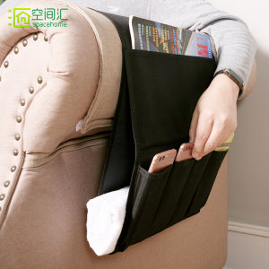 Sofa Storage Bag Student Dormitory Bedside Storage Bag Remote Control Hanging Bag Dormitory Bed Side Storage Bag Organizing Folders