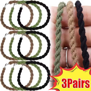6Pcs Outdoor Tactical Leggings Rope Multifunctional Elastic Trouser Leg Strap Men Women Mountaineering Riding Boot Rubber Band Leg Ties