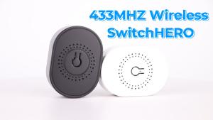 SMATRUL Smart WiFi Switch 16A 2 Way Controller Have Neutral DIY Smart Wireless Switch Light Electrical 433mhz Rf 4 Key Remote Control Relay Receiver Home Led Lamp On/Off 100-250v Can Be Used For Fans Light Switches