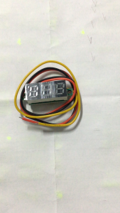Vôn kế điện tử 3 dây 0.28 inch DC 0-100V (màu xanh dương)