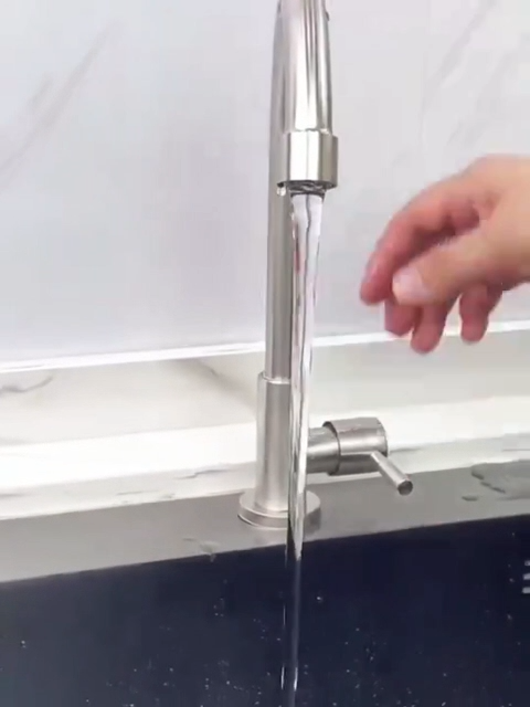 SUS304 Kitchen Faucet Sink Faucet Universal 360 ° Rotary Extender Water Pipe