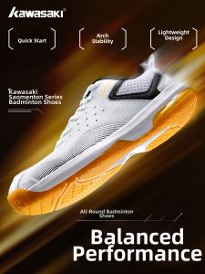 Kawasaki | Cushioned Anti-Twist Professional Training Badminton Shoes