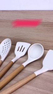 Mall Perabot | Spatula Silicone Utensil | Peralatan Memasak Goreng Tumis Rebus | Sutil Spatula Sendok
