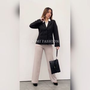 NIMI - Blezer Kerja Wanita Blazer Formal Kantor Jas Kerja Wanita