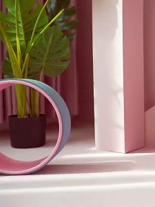 NEW 3DYoga Wheelวงล้อโยคะ มาใหม่เพิ่มปุ่มนวด โยคะยืดกระดูกสันหลัง  สำหรับออกกำลังกาย โยคะรุ่นใหม่ 30*12CM รับน้ำหนักได้ 150 kg วัสดุ TPE เกรดA.