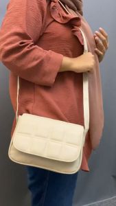 Tas Selempang Bahu Wanita Sling Bag Kulit Sintetis Korea Elegan Simple