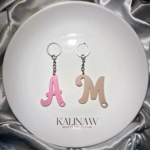 KALINAW Cute Heart Personalized Letter Keychain/ Giveaways I Premium 3D Printed PLA