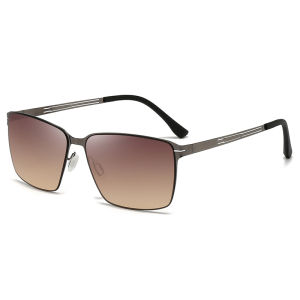 New Fashion Polarized Sunglasses For MenFashionable Square StyleUv ProtectionSuitable For Driving And Sun Protection 5138