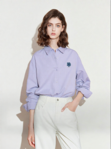 Toyouth | Áo Sơ Mi Cổ Trụ Đa Năng Bằng Cotton