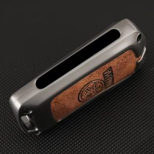 Premium Cover Remote 1set Case Kunci Remote Bahan Kulit Logam Kunci Remote Cover Kunci Motor Yamaha Grand Filano / Nmax / Xmax / Aerox /Sniper / y16 / y16zr /Yamaha Nmax155 XMAX300 2022 CHWB