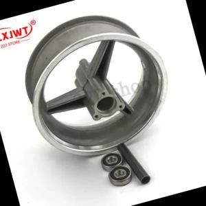 110/50-6.5 Rear Wheel 90/65-6.5 Front Wheel Hub 6.5 Inch Alloy Rims Fits 47cc 49cc Mini Dirt Bike E Scooter Mini Moto