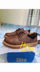 SUN Fashion รองเท้าหนังกลับ รองเท้าผู้ชาย No.7810