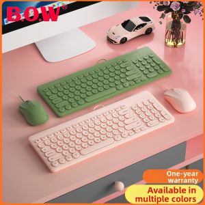 B.O.W | Quiet Wireless Keyboard and Mouse Set for Office