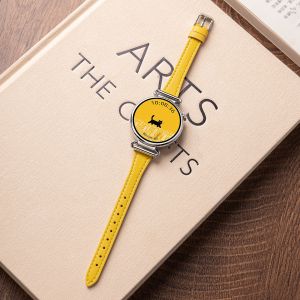 YOURSTAR | Dây Da Chính Hãng Cao Cấp cho Đồng Hồ Thông Minh GT7 GT6 Watch5 Pro Dành cho Nữ Phù hợp Mùa Hè