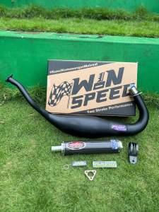 KNALPOT RACING KOBRA MEDIUM SUPER KOBRA ORIGINAL WIN SPEED PERFOMANCE GALVANIS PRES HITAM