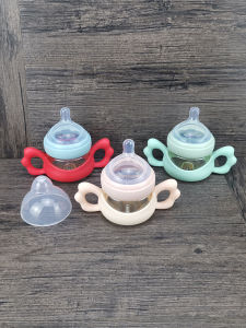 Bình Đựng Sữa PPSU Siêu Miệng Rộng 90ml Cỡ Nhỏ Cho Trẻ Sơ Sinh Bình Đựng Sữa Cho Trẻ Sơ Sinh Từ 0-3 Tháng Tuổi Bình Đựng Sữa Chống Đầy Hơi